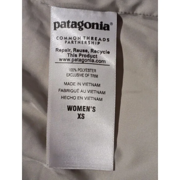 Patagonia Los Gatos Vest Sherpa Fleece Full Zip, Pockets Women's XS Outdoors - Picture 3 of 7